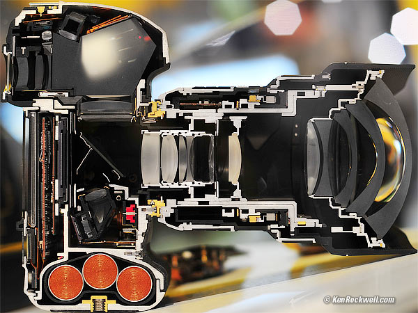 Nikon D3 Cutaway
