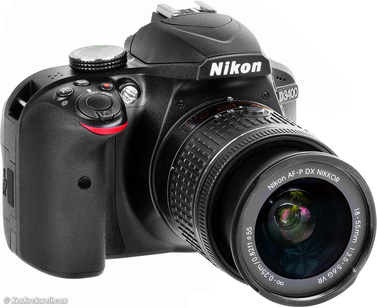 nikon d3400 cameras dslr camera digital rockwell ken under lens recommended kenrockwell reflex history vr af user guide 55mm included