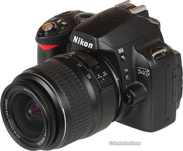 Nikon D40 User's Guide