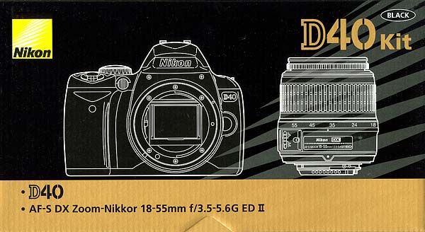 Nikon D40 Specifications