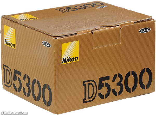 Nikon D5300 box