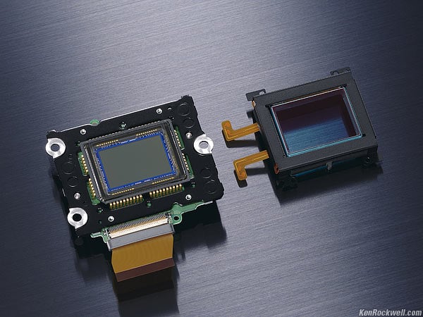 Nikon D60 sensor unit