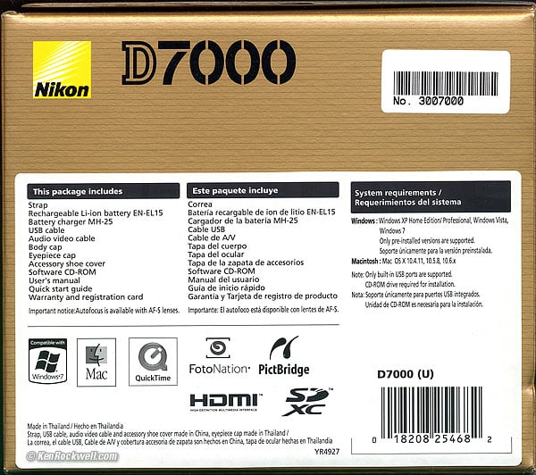 Box End, Nikon D7000