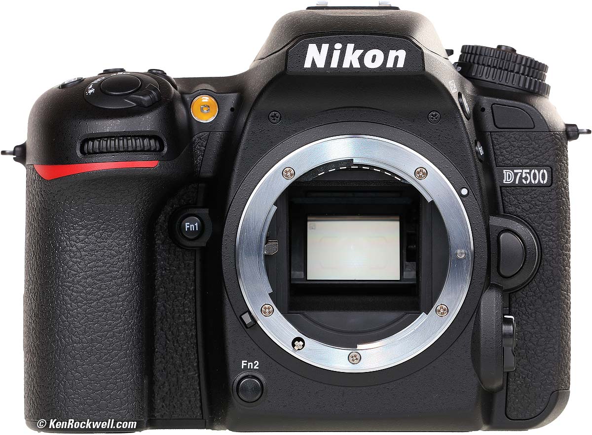 Nikon D7500 Review & Sample Images by Ken Rockwell
