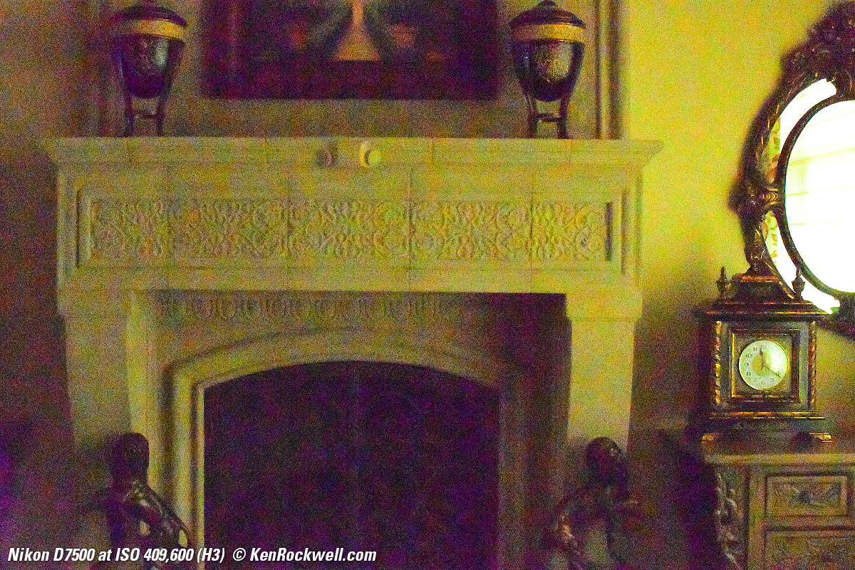 Nikon D7500 High ISO sample image file