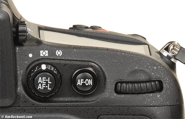 Nikon D800 And D800e Rear Controls