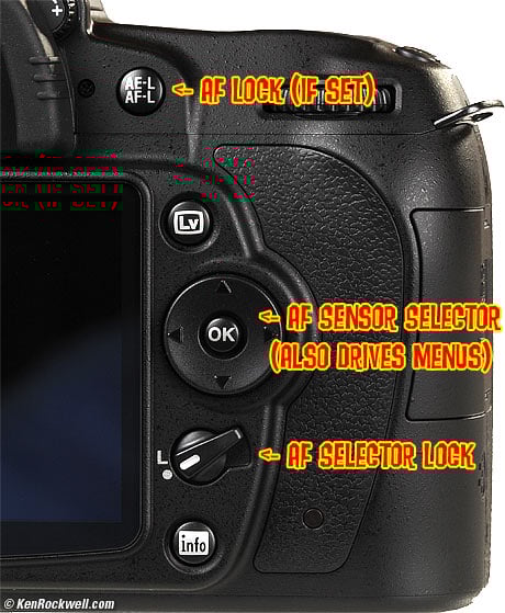 nikon d90 autofocus not working