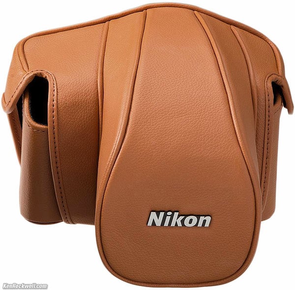 Nikon Df brown case