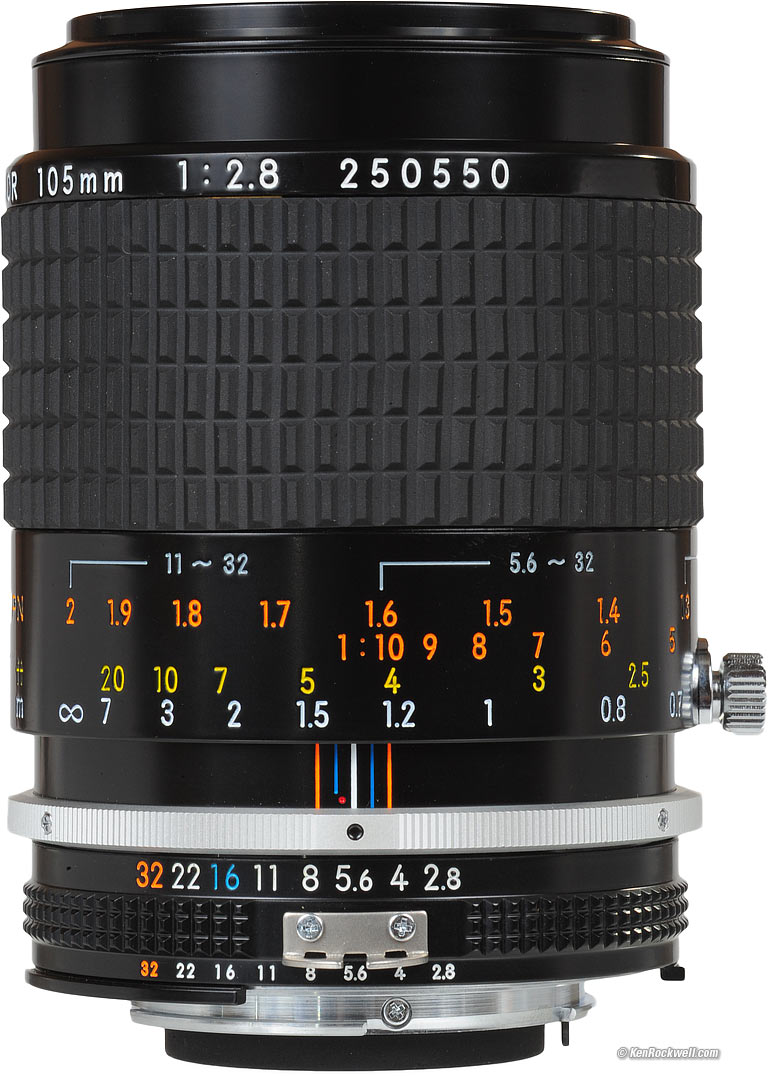 Nikon AI Micro-Nikkor 105mm f/2.8S-