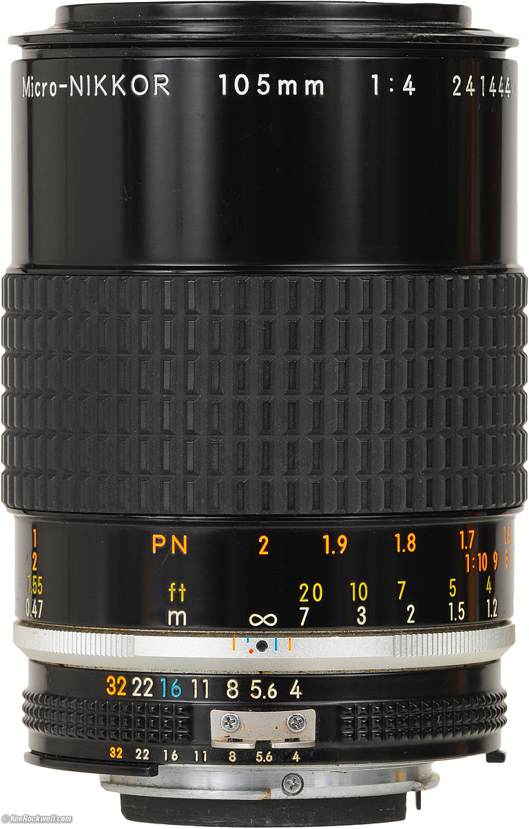 Nikon 105mm f/4 Micro-NIKKOR (1970-1983)