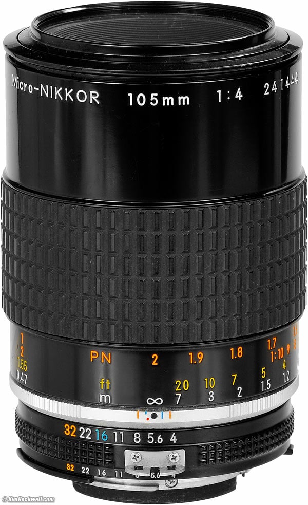 Nikon 105mm f/4 AI-s