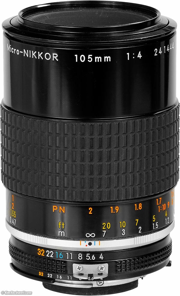 Nikon ニコン Ai-S Micro Nikkor 105mm f4