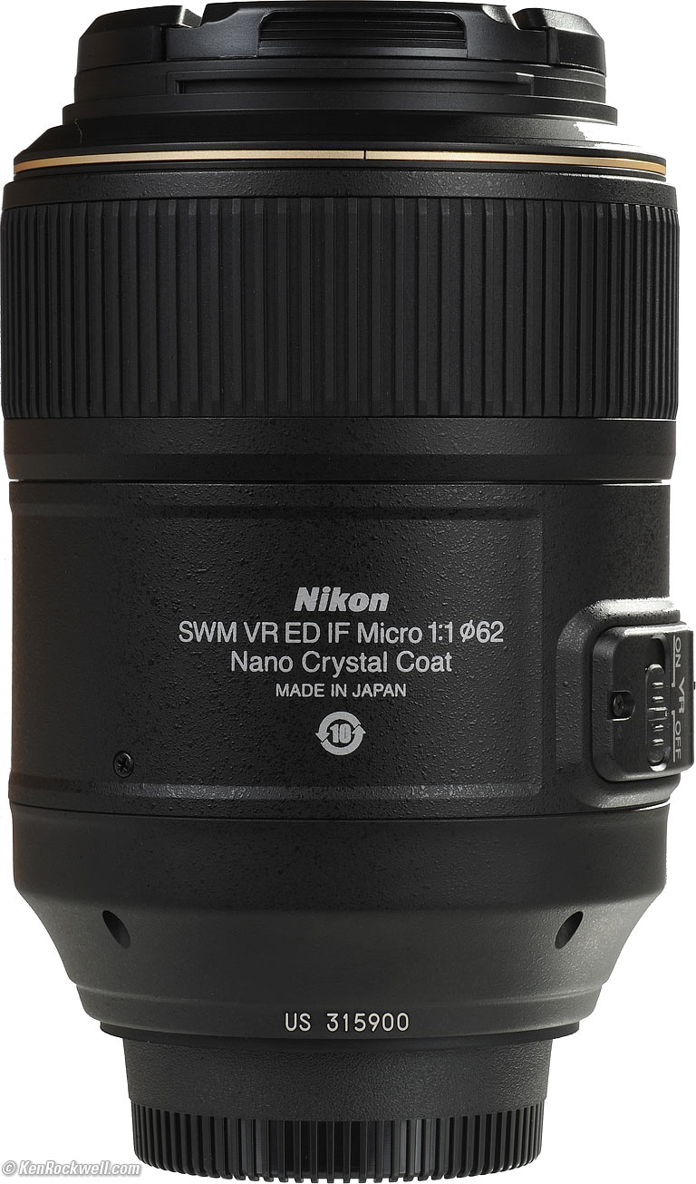 Nikon 105mm f/2.8 G VR Micro (Macro) Review & Sample Images by Ken