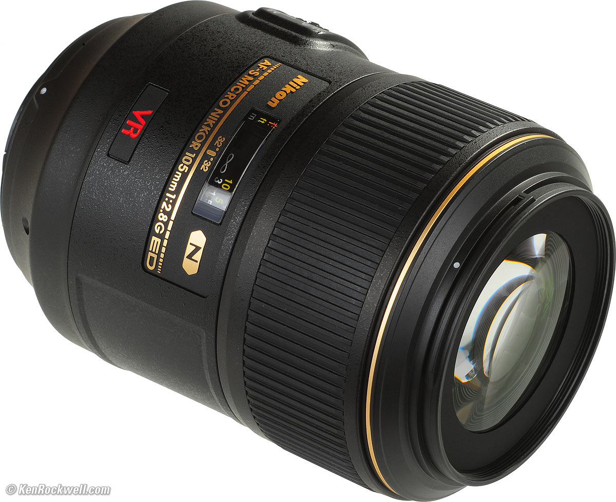 Nikon 105mm f/2.8 G VR Micro (Macro) Review Sample Images Ken Rockwell