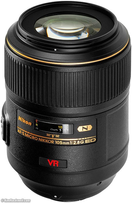 Nikon 105mm f/4 Micro-NIKKOR Bellows mount