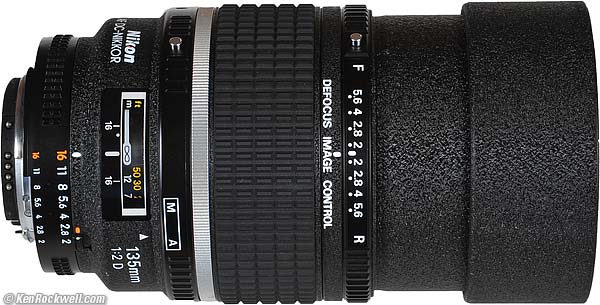 nikon AF DC nikkor 135mm 1:2