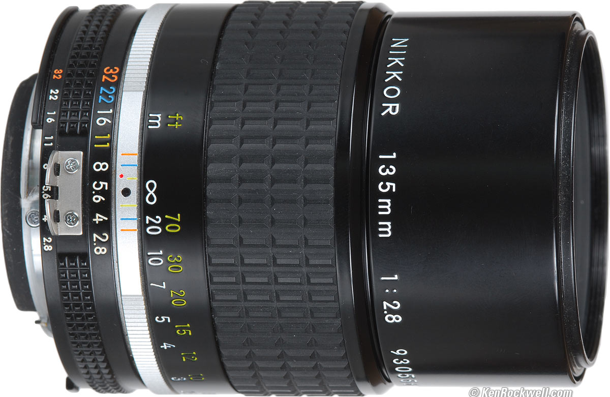 Nikon 135mm 1:3.5 162191 L1Bc 52mm