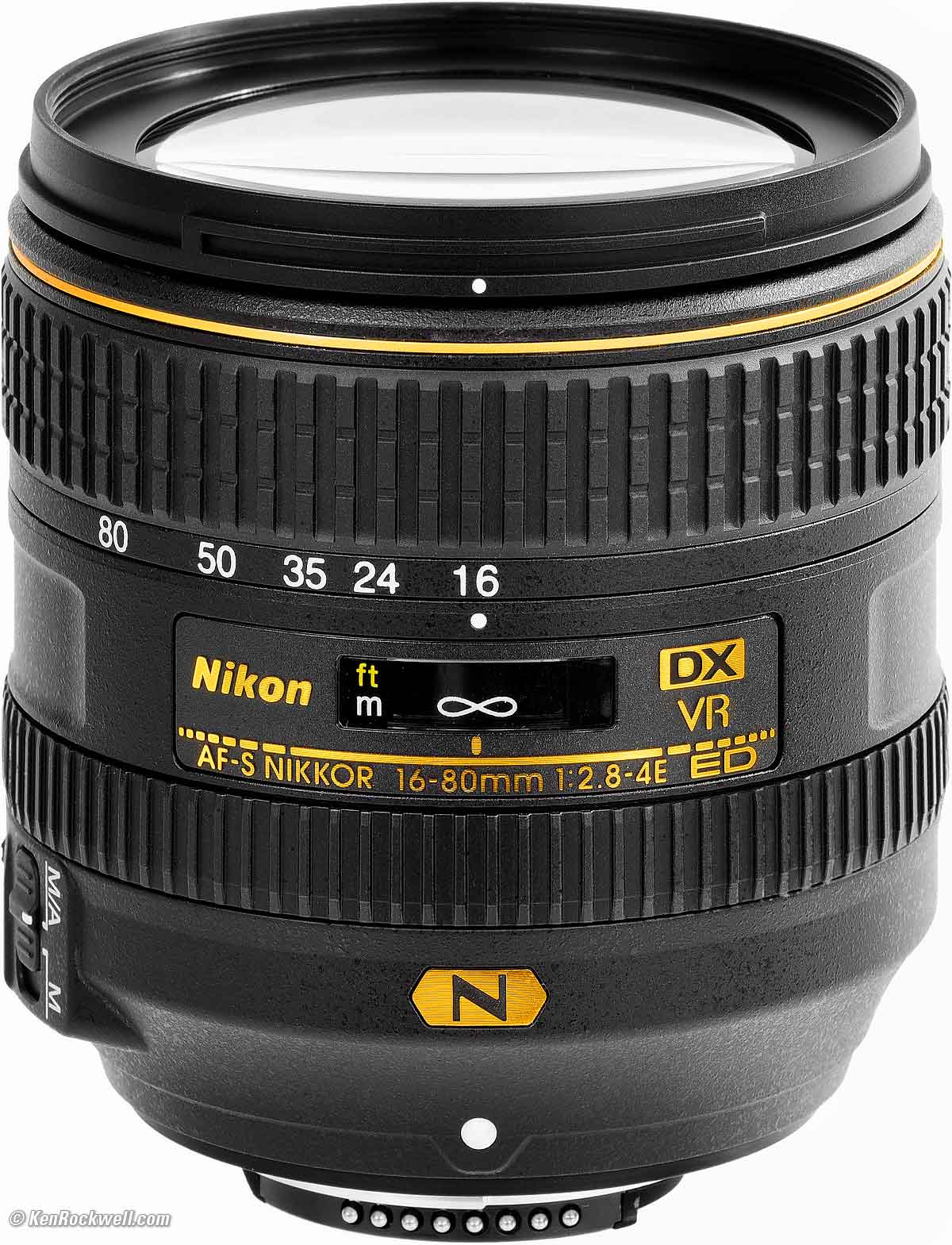 Nikon AF-S DX 16-80F2.8-4E ED VR-