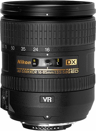 Nikon 16-85mm DX VR