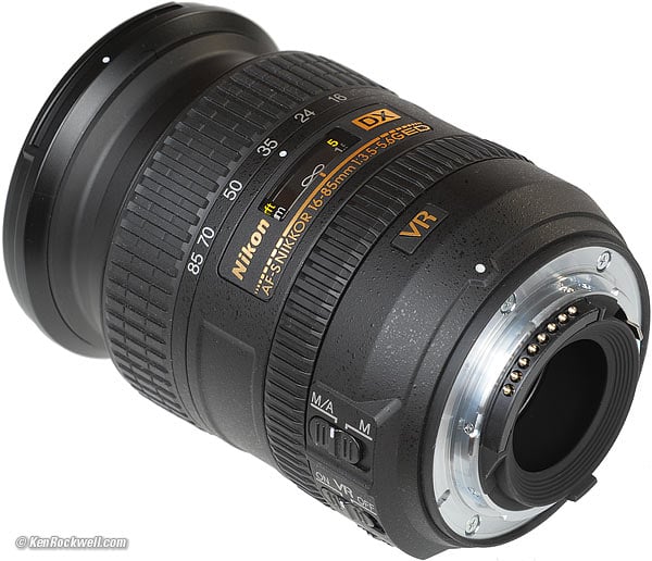 40％割引ニコンFマウント正規品! AF-S Nikkor 16-85mm F3.5-5.6G ED VR レンズ(ズーム) カメラニコンF