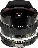 Nikon 16mm f/2.8 AI-s Fisheye review