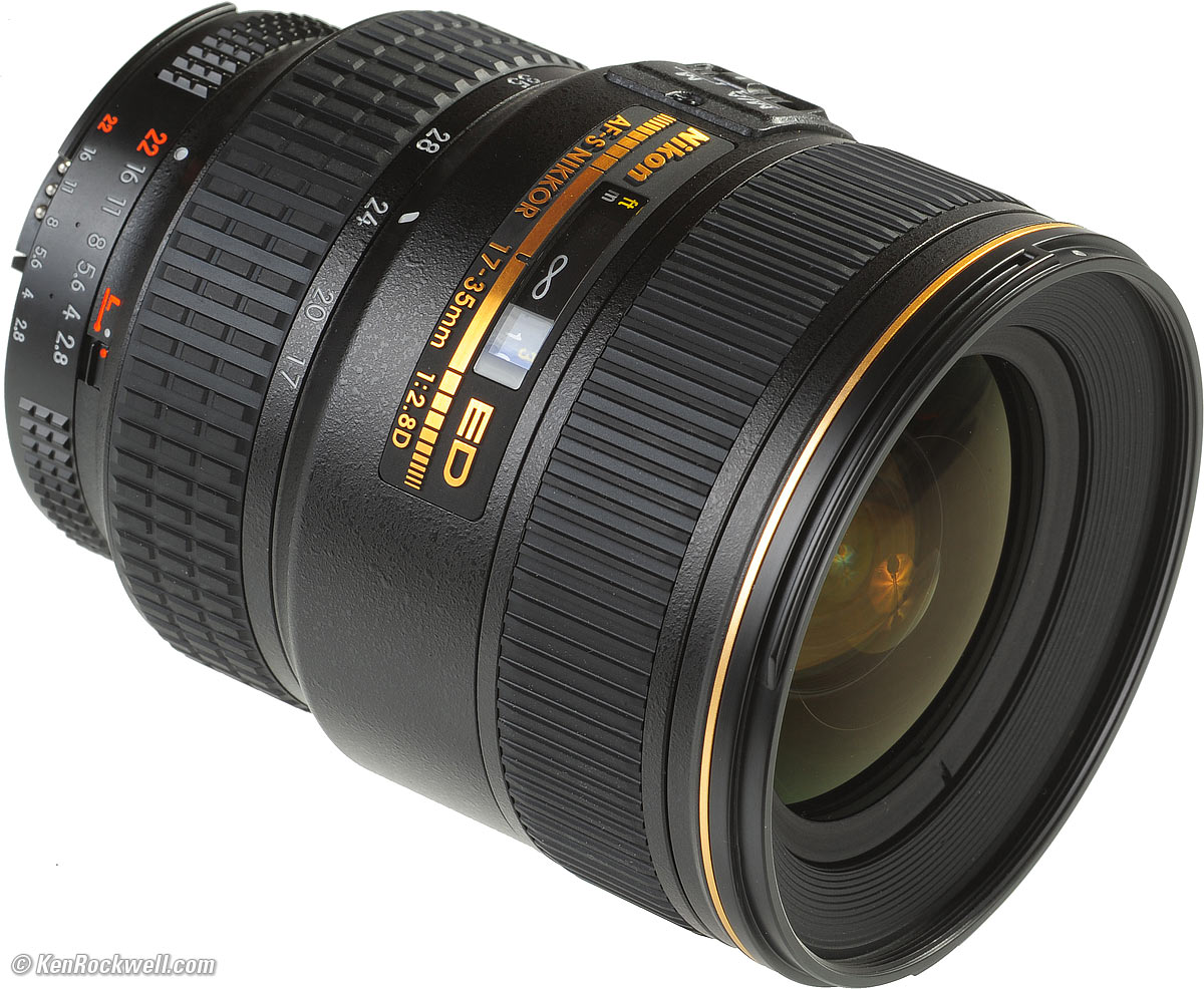 AF-S NIKKOR 17-35mm F2.8D-