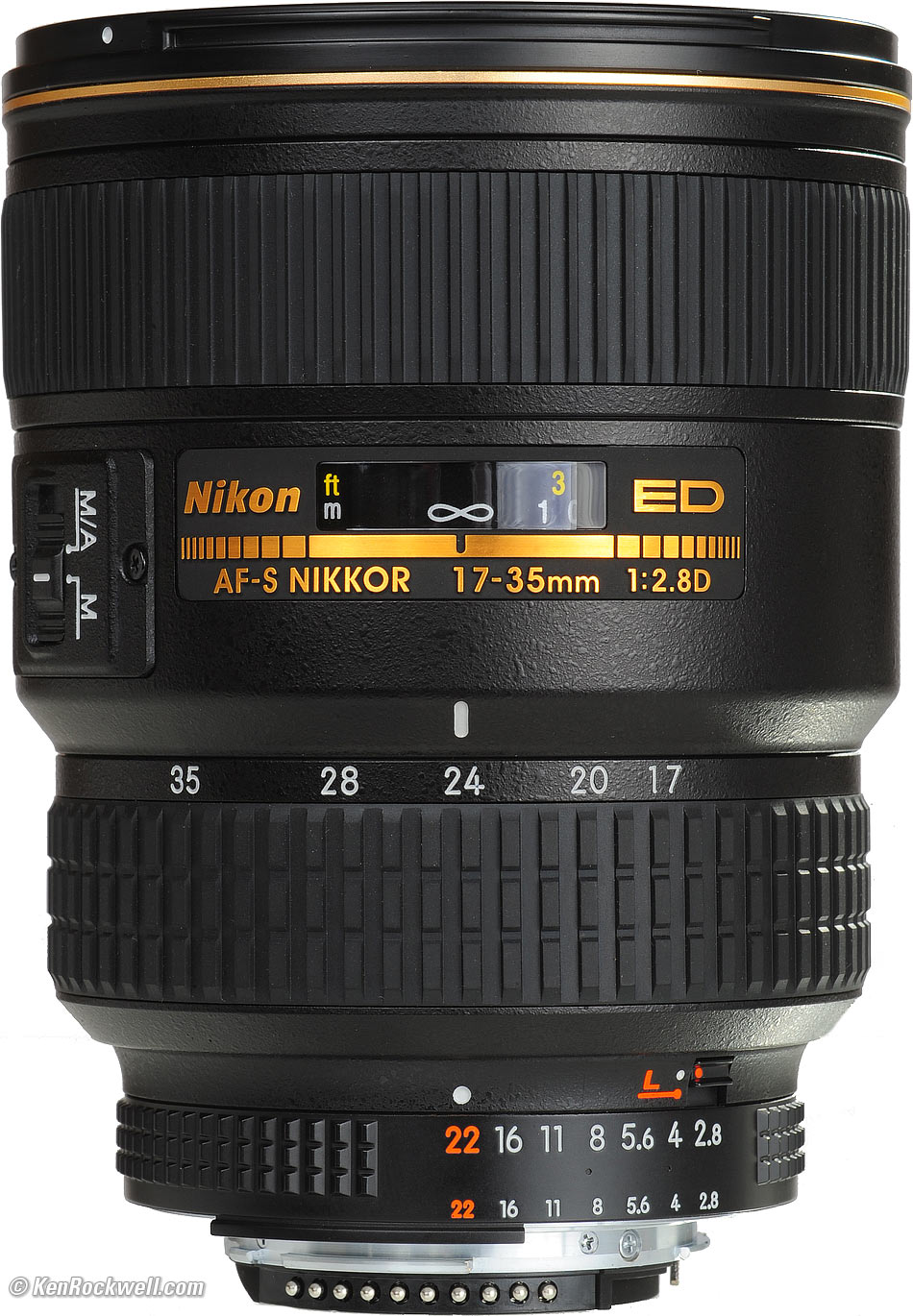 Lens Grip Rubber Genuine Original For Nikon AF-S 17-35mm f/2.8 G ED-IF Zoom Ring 