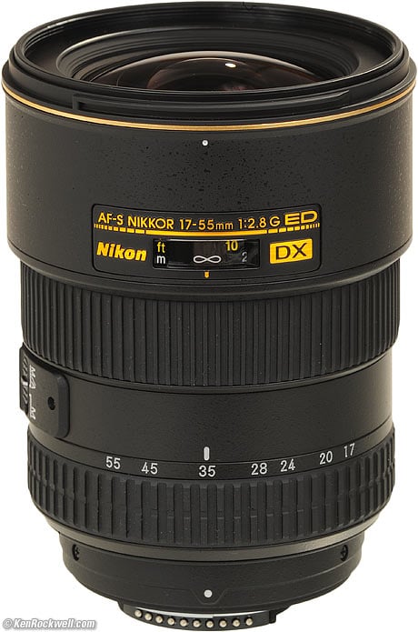 Nikon 17-55mm f/2.8 DX