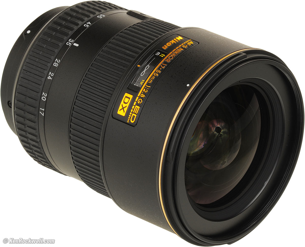 Nikon 17-55mm f//2.8G ED-IF AF-S DX Nikkor Zoom Lens