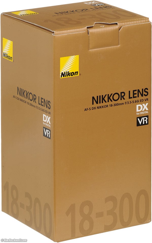 Nikon 18-300mm  VR