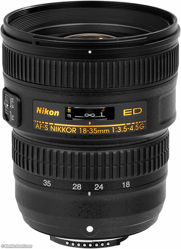 Nikon AF-S NIKKOR 18-35mm f/3.5-4.5G ED-