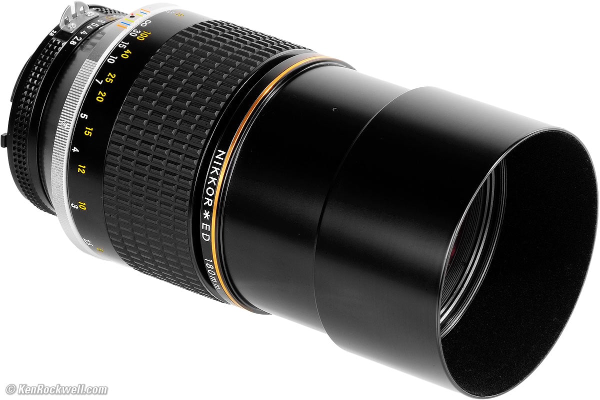 Nikon 180mm f/2.8 ED AI-s Review & Sample Images by Ken Rockwell