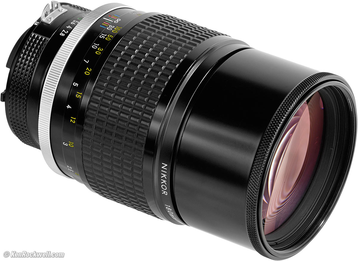 Nikon 180mm f/2.8 ED AI-s Review & Sample Images by Ken Rockwell