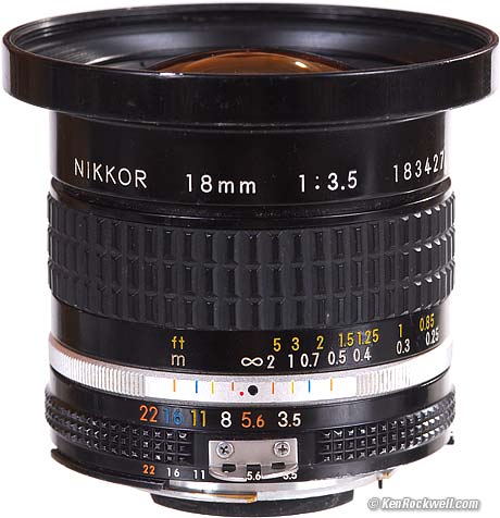 Nikon 18mm f/3.5