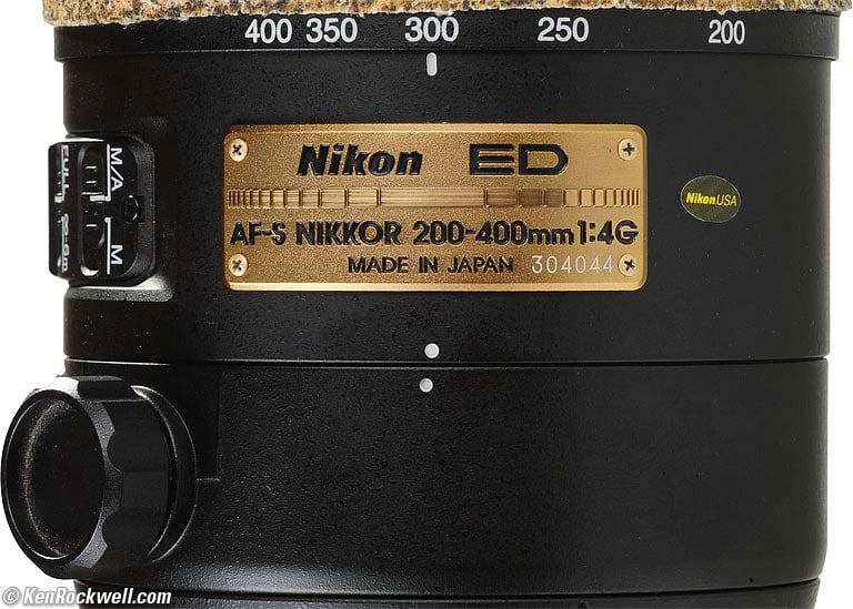 Nikon 200-400mm VR