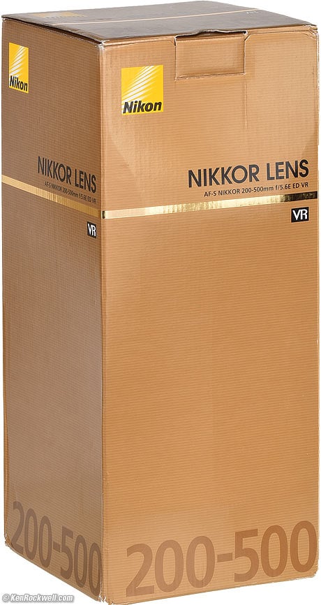 Nikon AF-S 200-500mm VR Review & Sample Images by Ken Rockwell