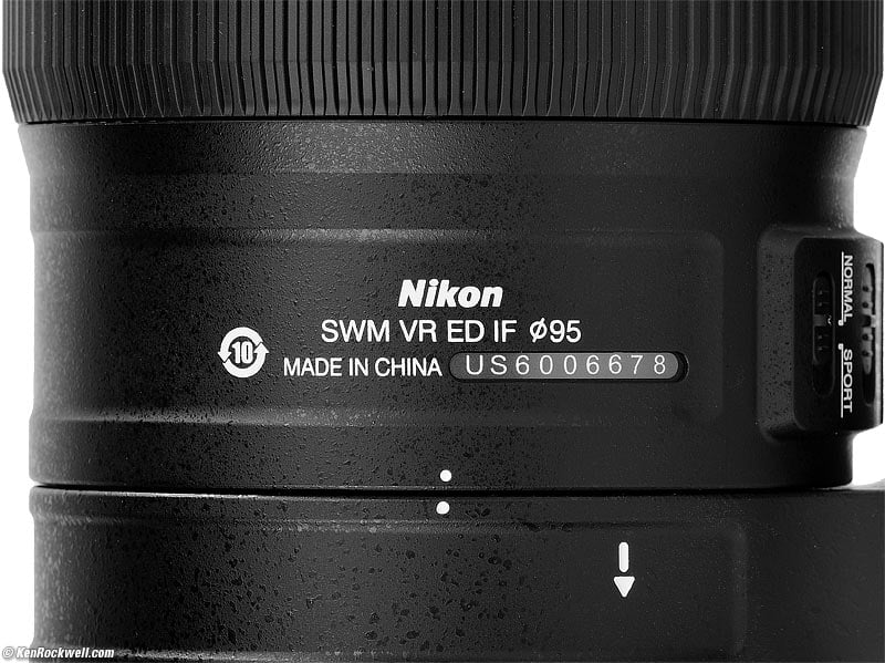 Nikon AF-S 200-500mm VR Review & Sample Images by Ken Rockwell