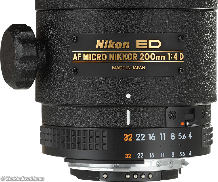 Nikon 200mm f/4 Macro