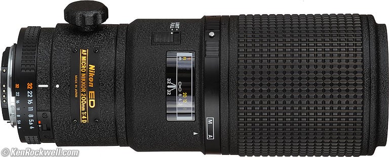 Nikon 200mm f/4 Macro