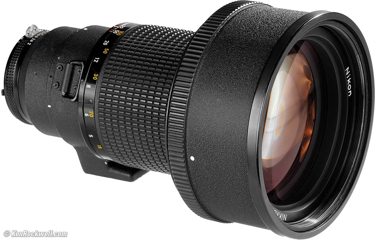 カメラ レンズ(単焦点) Nikon 180mm f/2.8 ED AI-s Review & Sample Images by Ken Rockwell