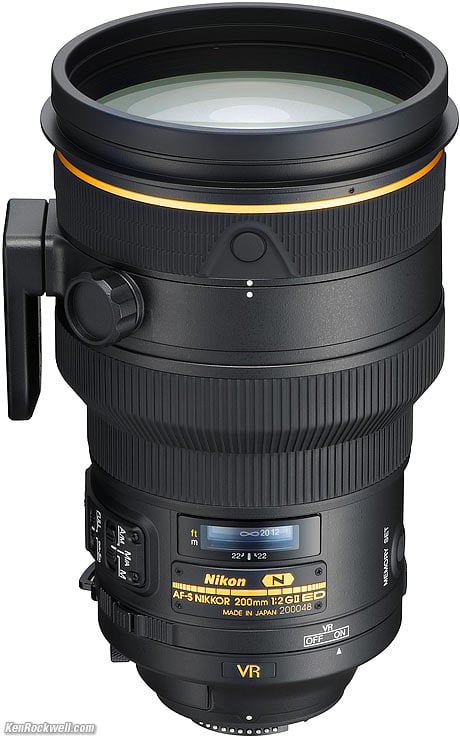 Nikon 200mm f/2 VR II