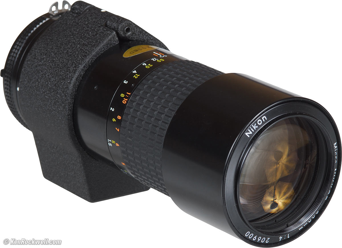 ニコン MICRO NIKKOR レンズ 200mm f/4 AI-s-