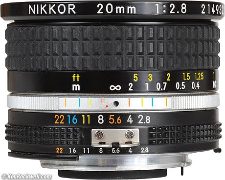 Nikon 20mm f/2.8