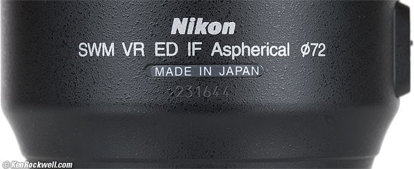 Nikon 24-120mm f/3.5-5.6 VR (2003-2010)
