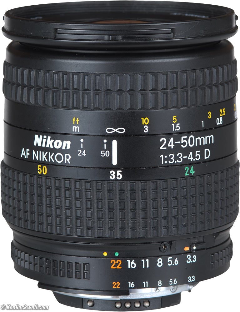 Nikon AF NIKKOR 24-50mm 1:3.3-4.5D (美品）