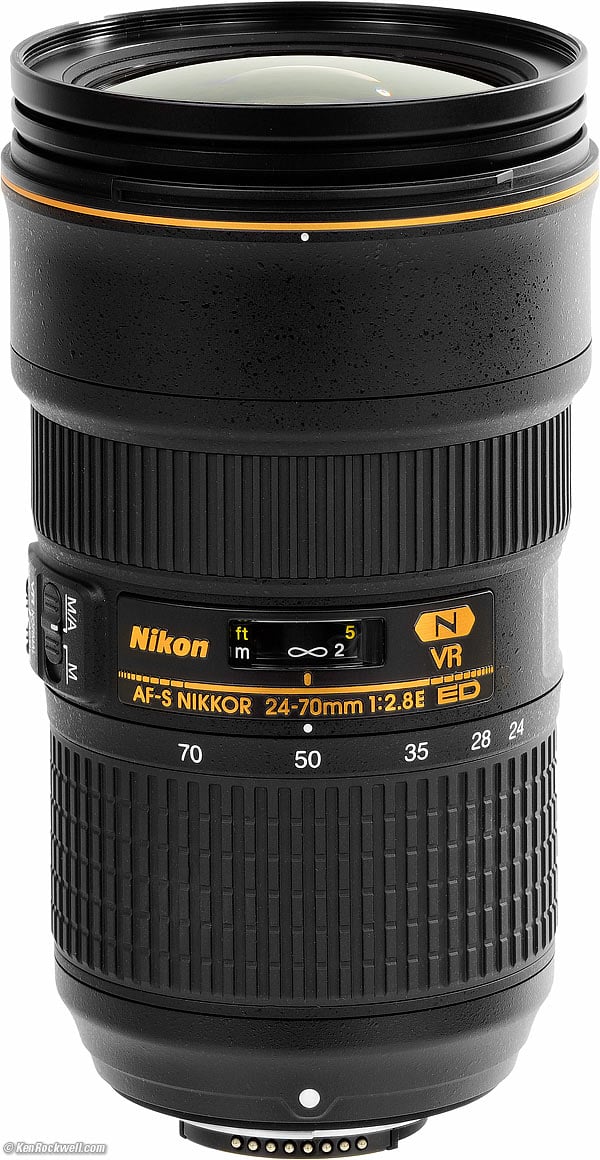 ude af drift forskel pelleten Nikon 24-70mm f/2.8 VR Review