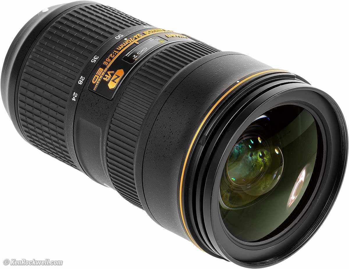 Universel Gentleman virtuel Nikon 24-70mm f/2.8 VR Review