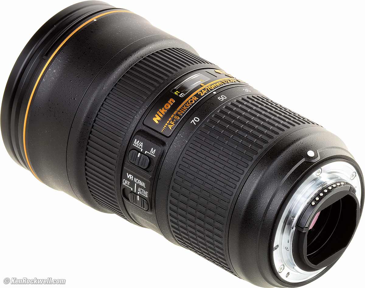 let at håndtere krigerisk ramme Nikon 24-70mm f/2.8 VR Review