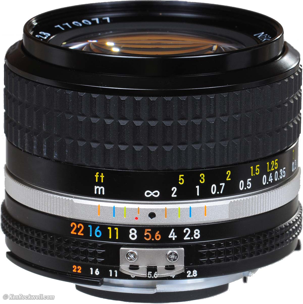 Nikon Nikkor 24mm f2.8 AI Super Scharfes Objektiv mint getestet siehe Test Bilder 
