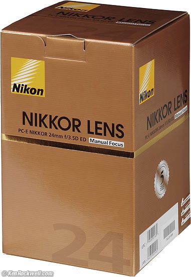 Nikon 24mm PC-E Box